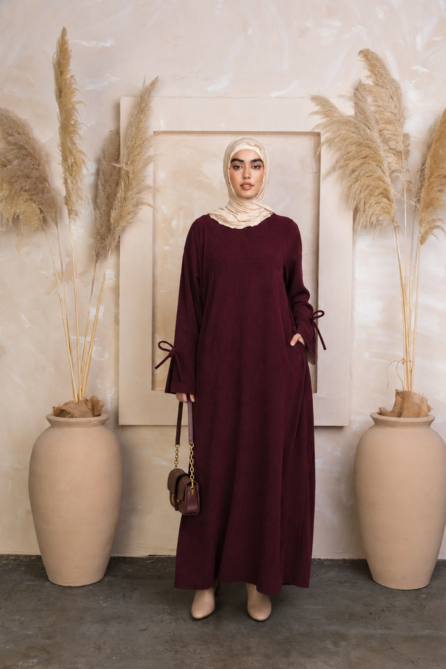 Corduroy Abaya