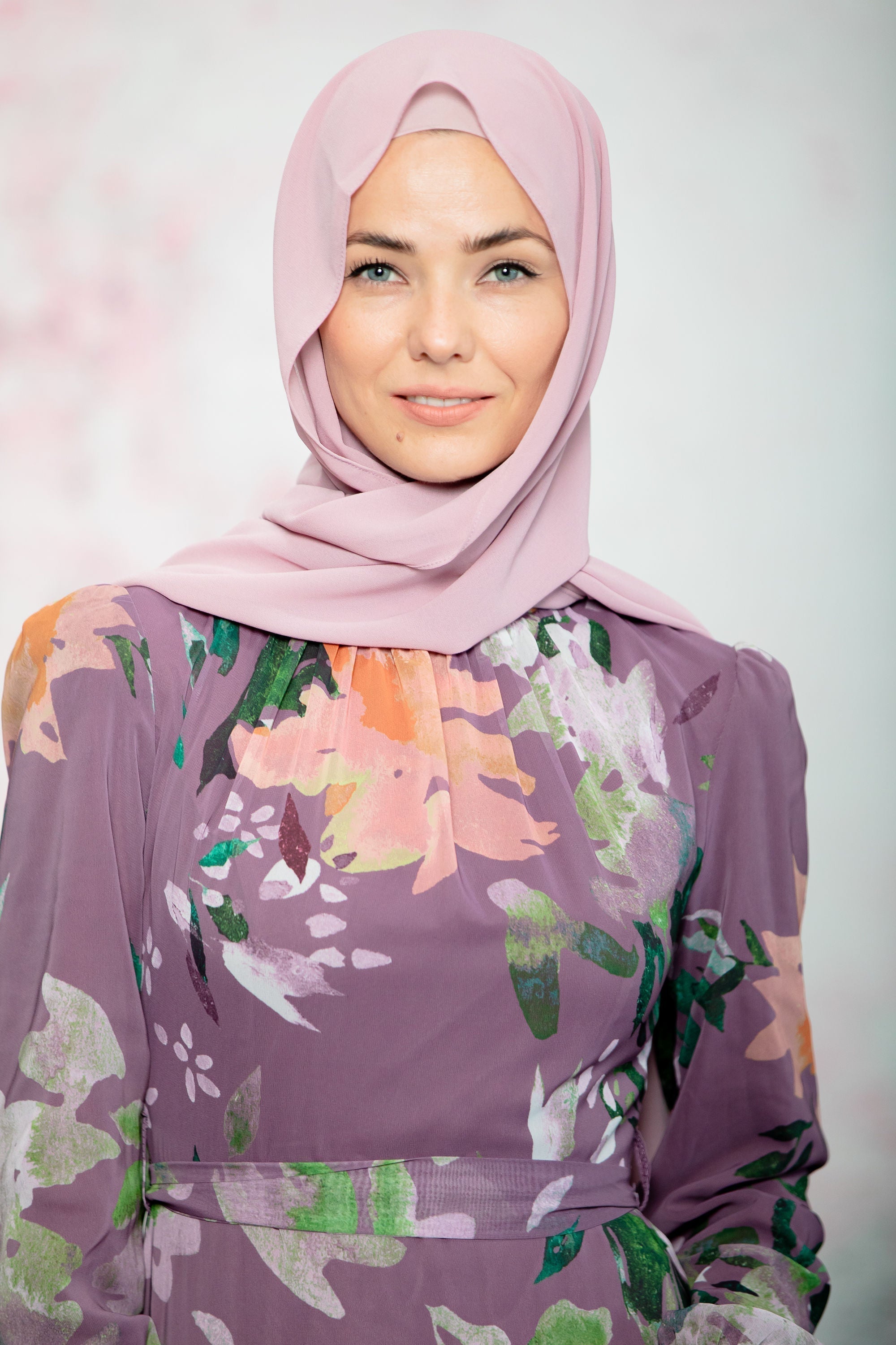 Lilac Chiffon Hijab - Urban Modesty