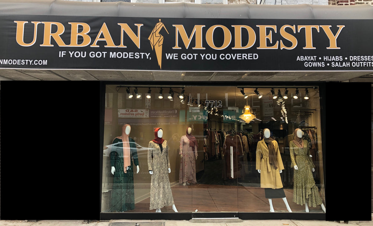 Urban Modesty flagship store in Bay Ridge