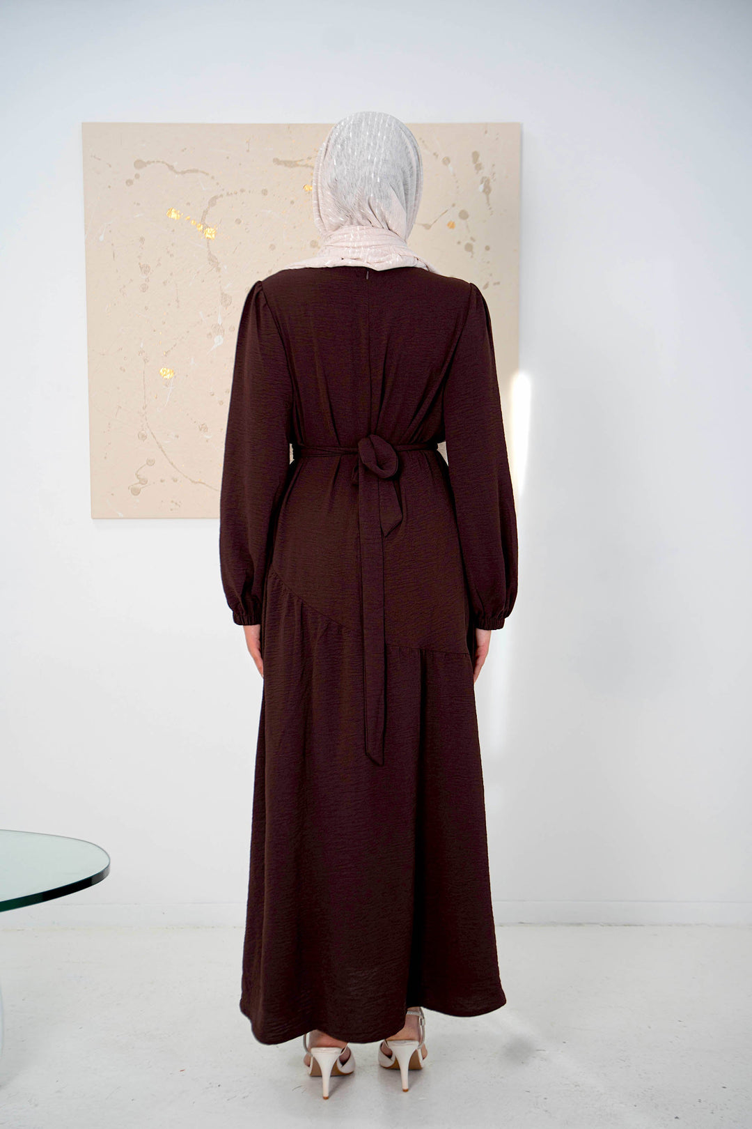 Urban Modesty - Asymmetrical Hem Maxi Dress