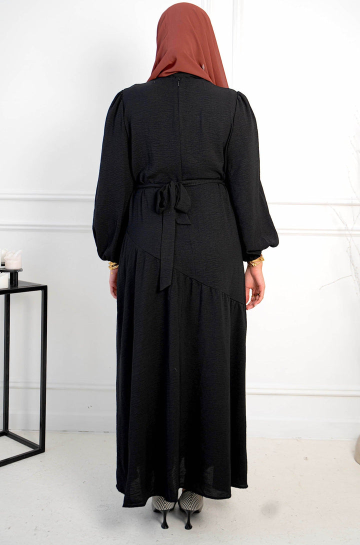 Urban Modesty - Asymmetrical Hem Maxi Dress