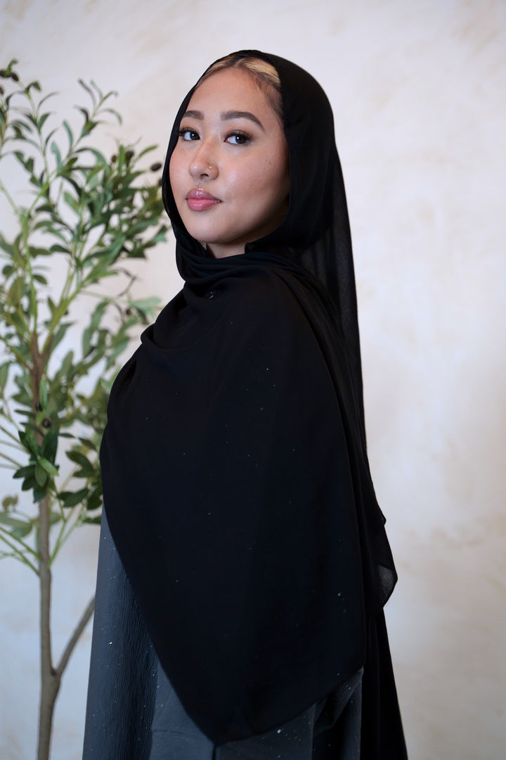 Black Modal Hijab