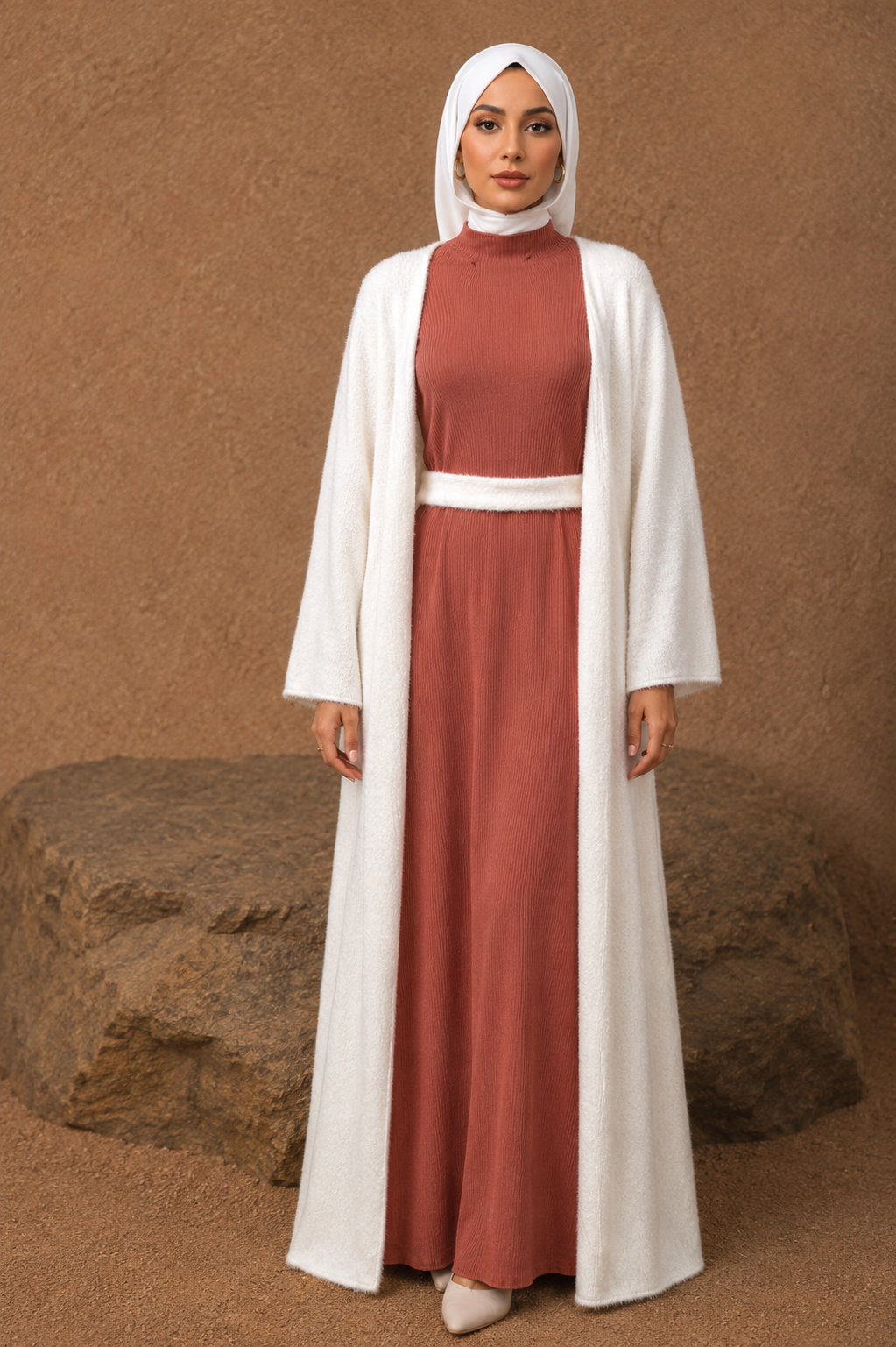 Sweater Open Abaya