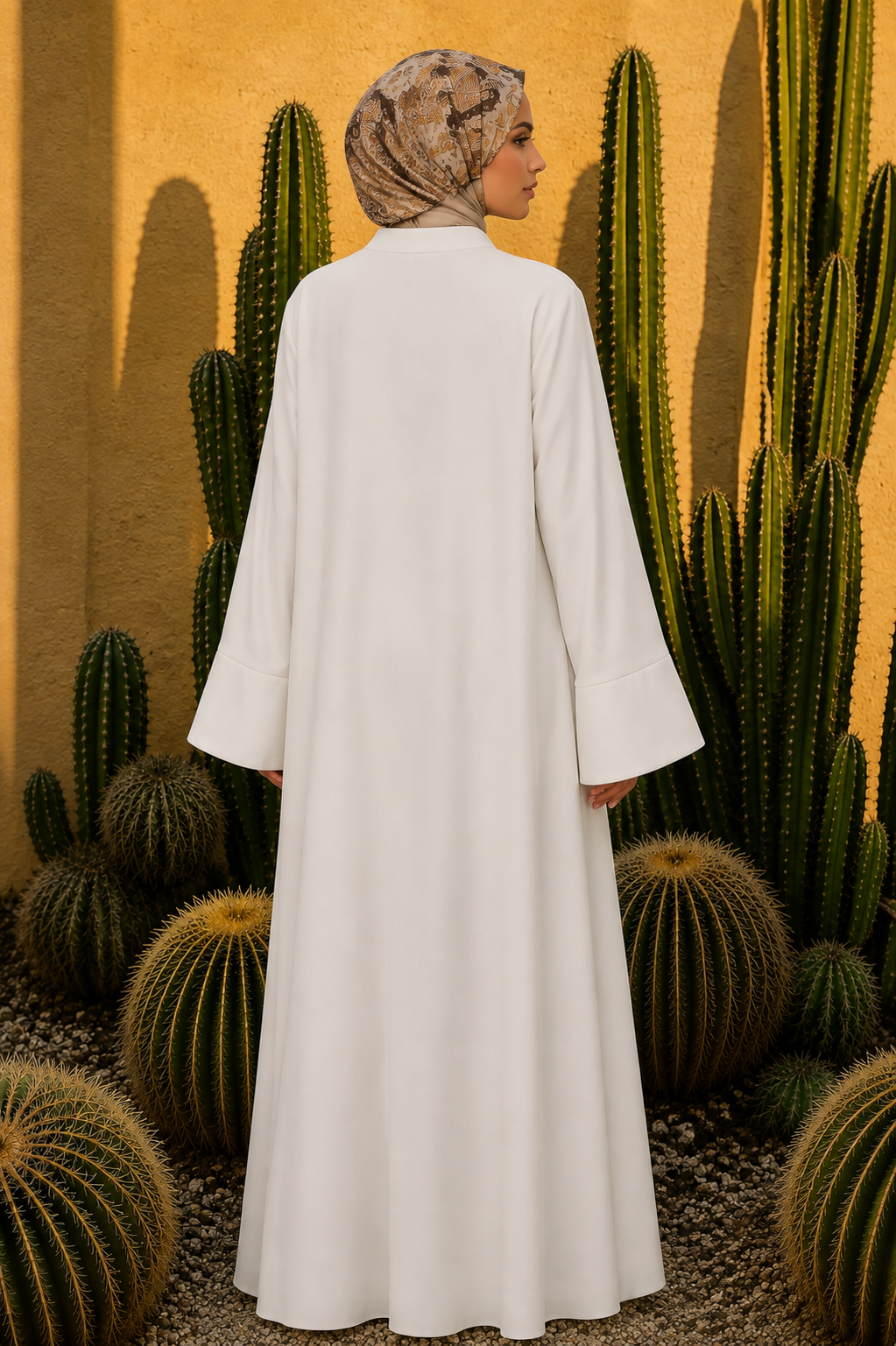 White Abaya