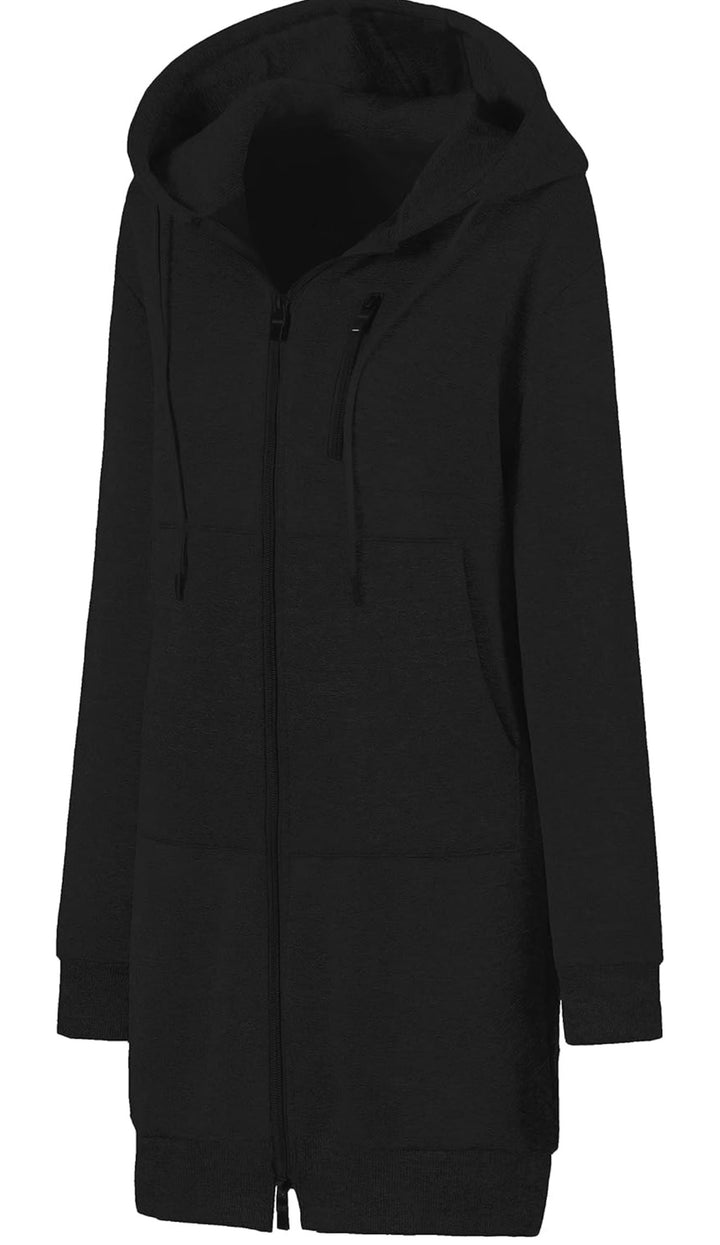 Zip Up Hoodie Sweater Top