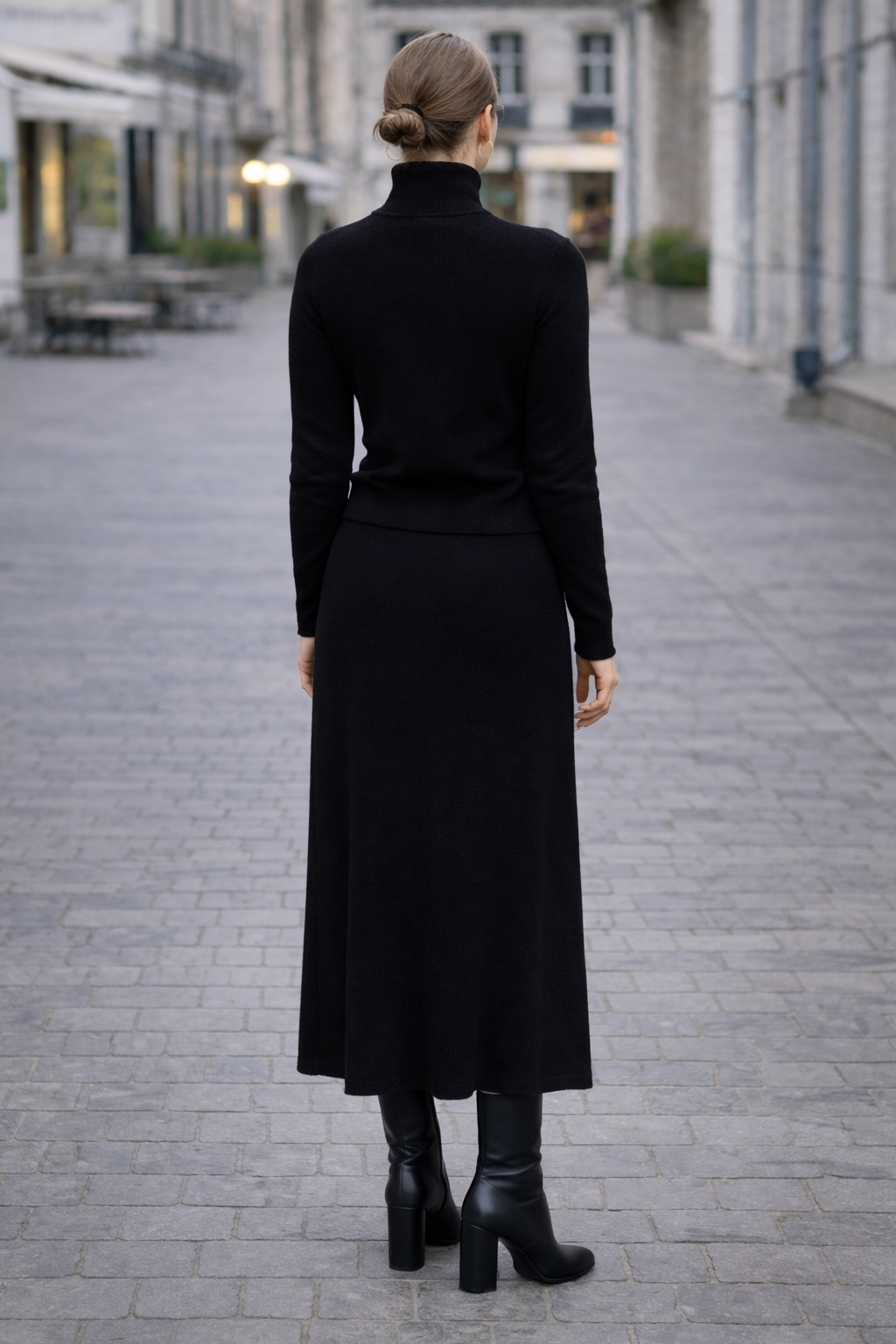 2 Piece Sweater Skirt Set