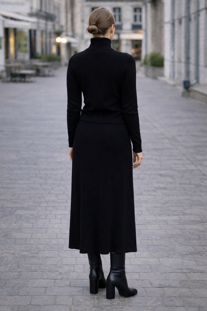 2 Piece Sweater Skirt Set