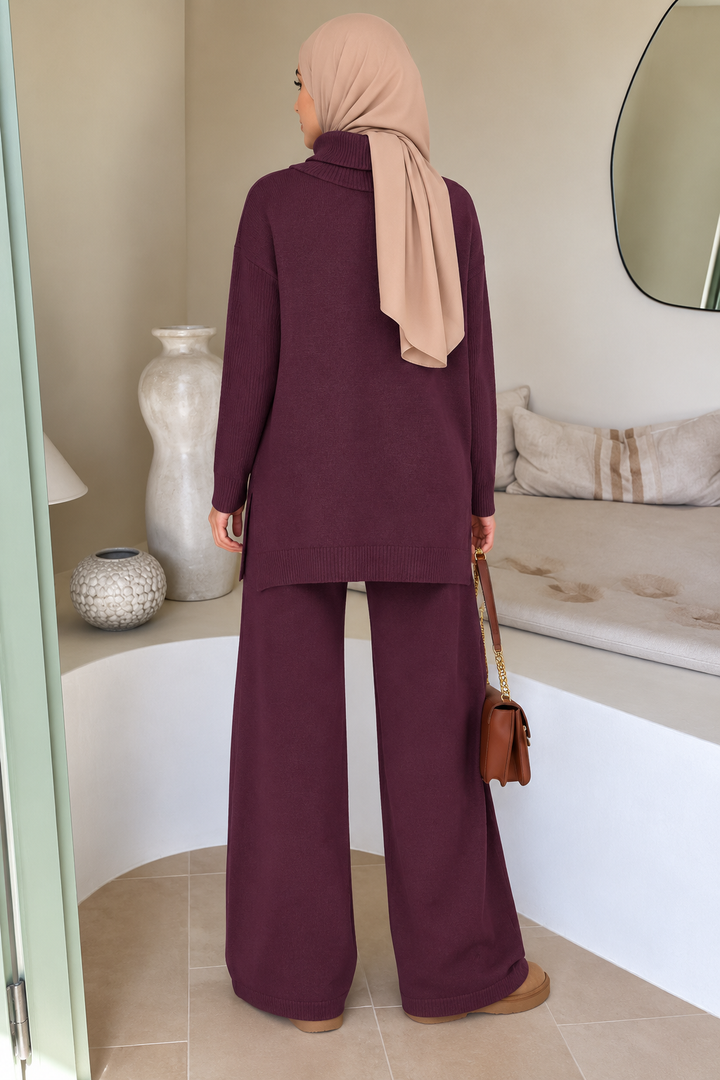 Turtleneck  Sweater and Pant Set
