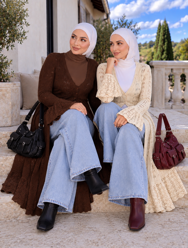 Crochet Maxi Duster