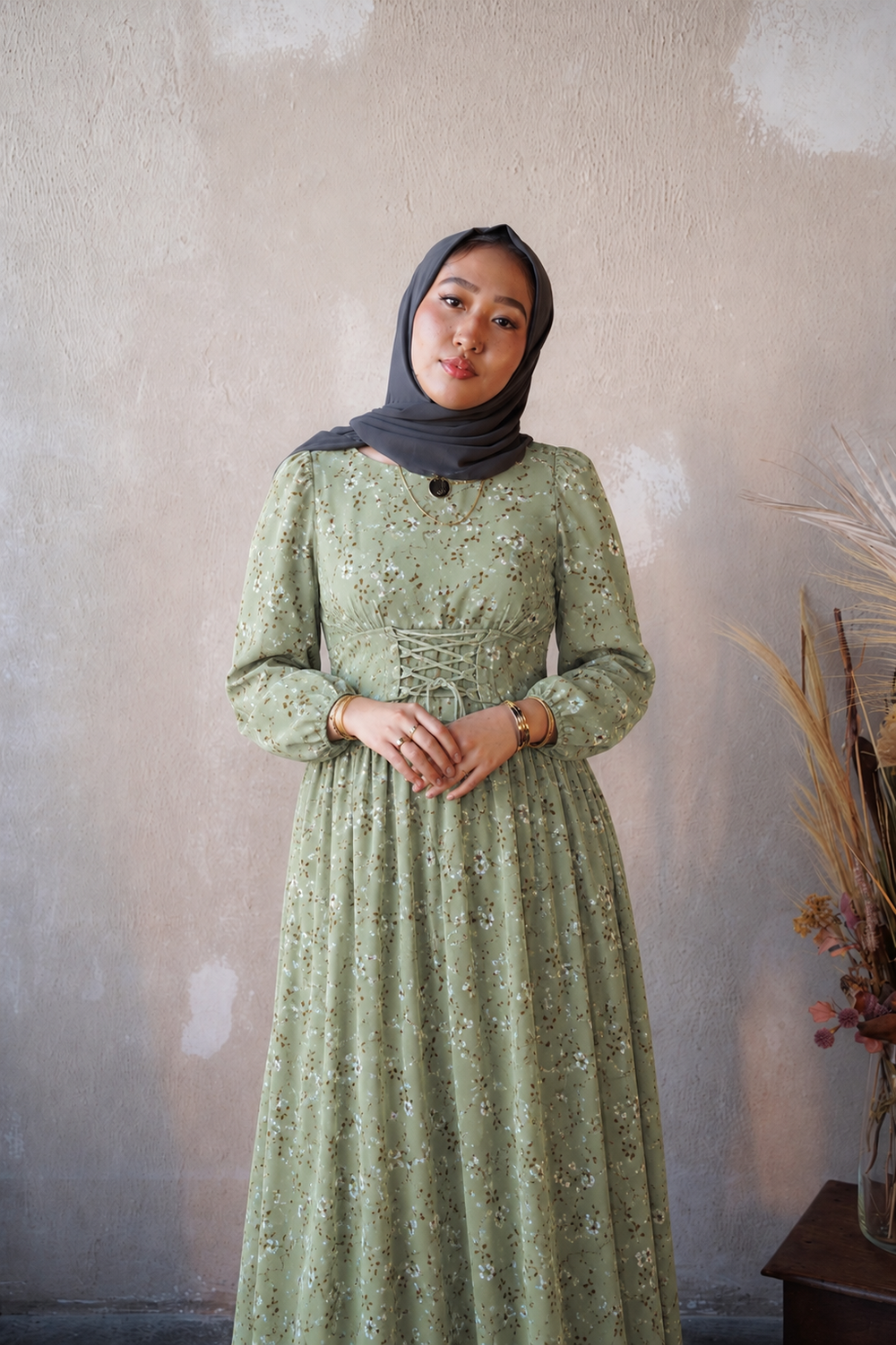 modest dresses muslim Celestial Beaded Luxury Abaya Set Hand/Machine washed in cold water Modest Muslim Woman's Empire Waist