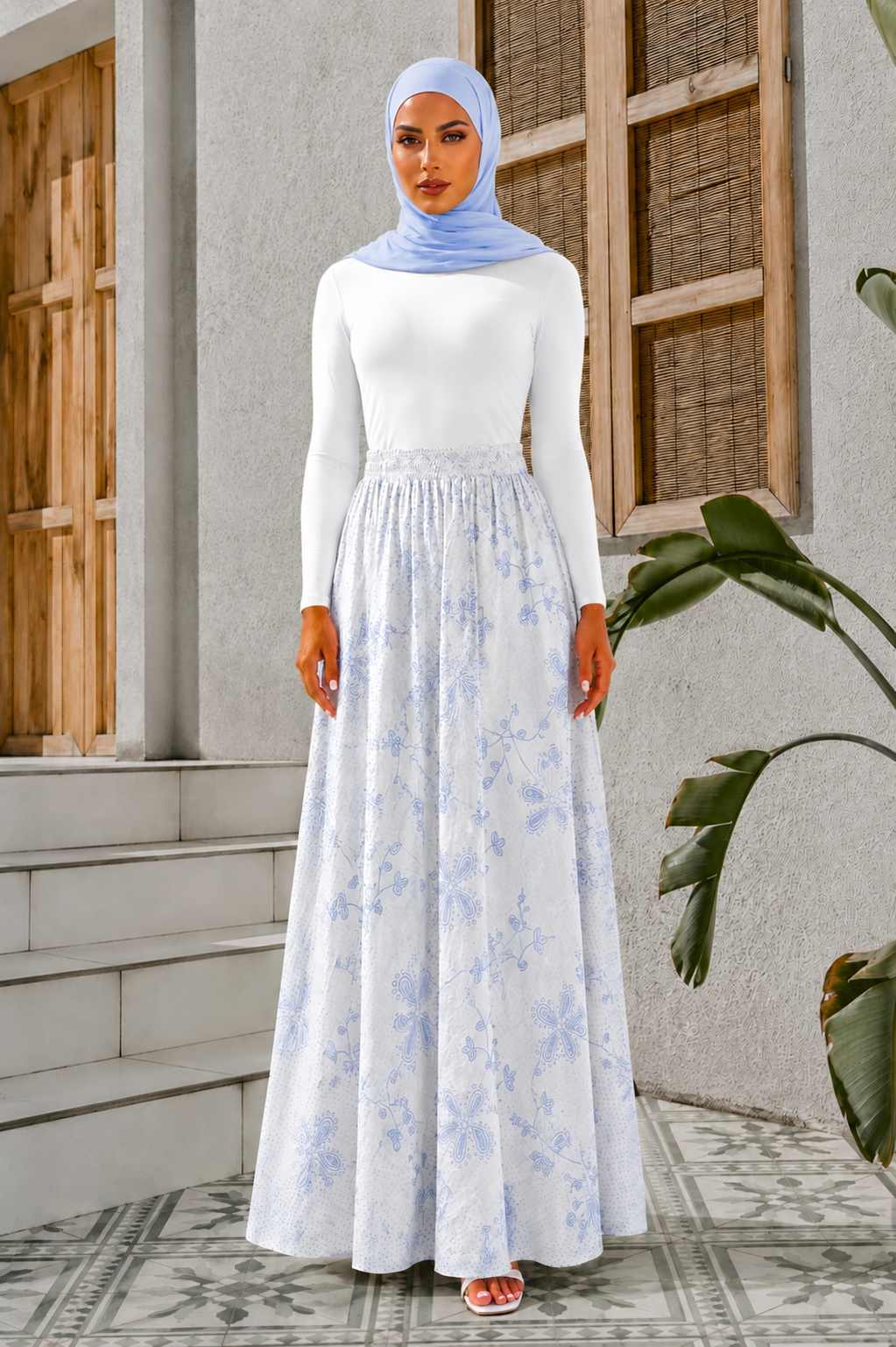 Paisley Maxi Skirt (more colors)