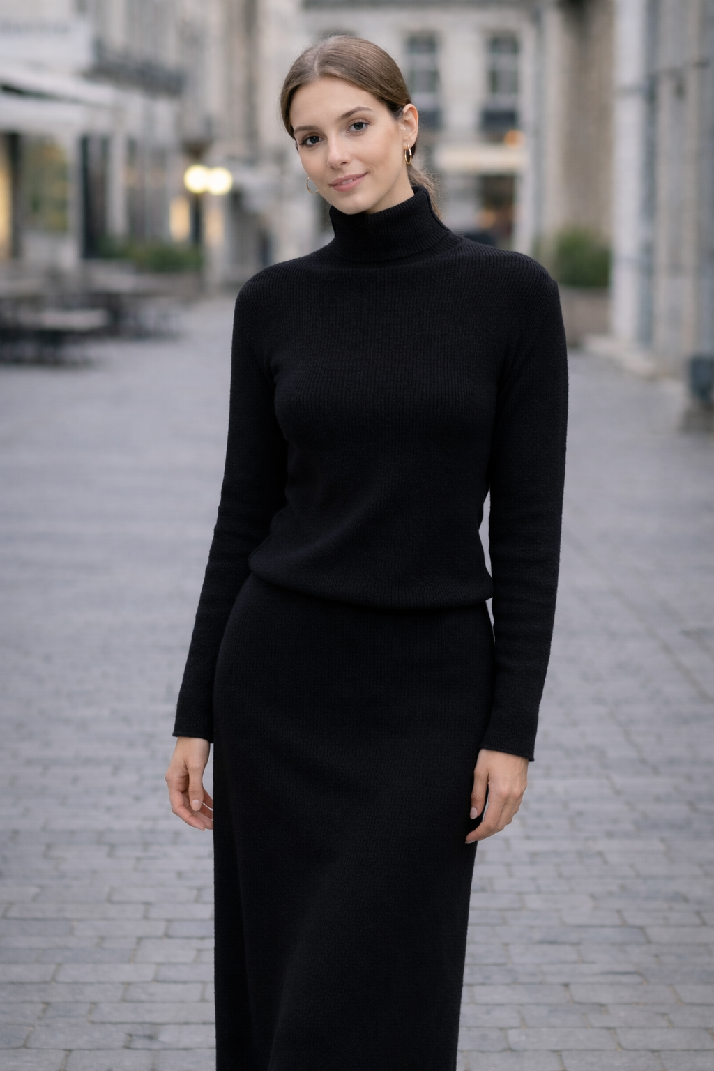 2 Piece Sweater Skirt Set