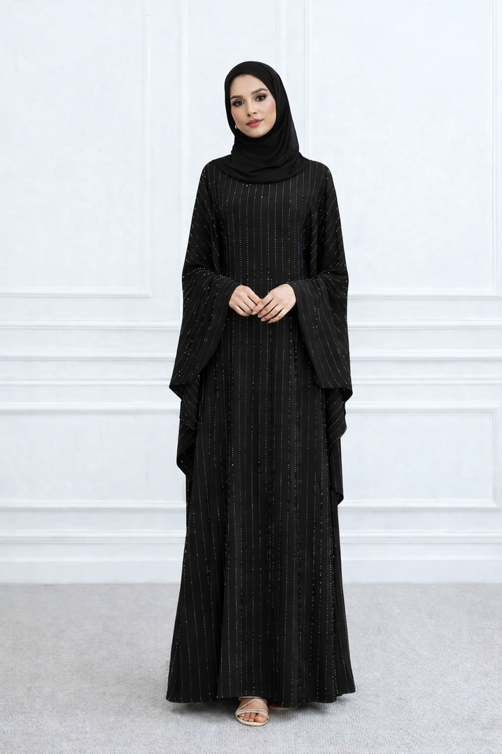 Bedazzled Butterfly Abaya