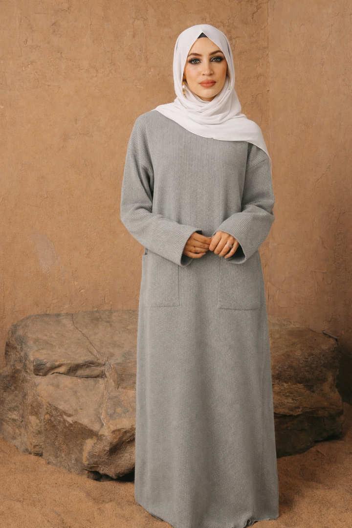 Kimono Sleeve Sweater Dress