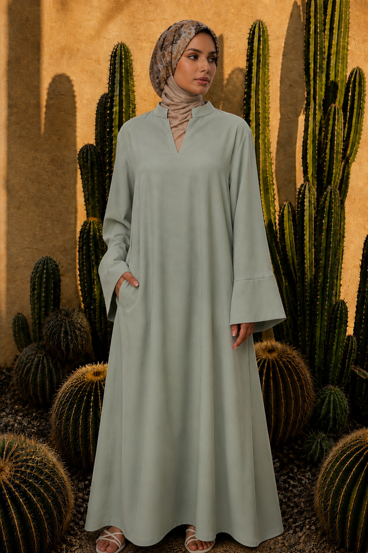 Sage Green Abaya