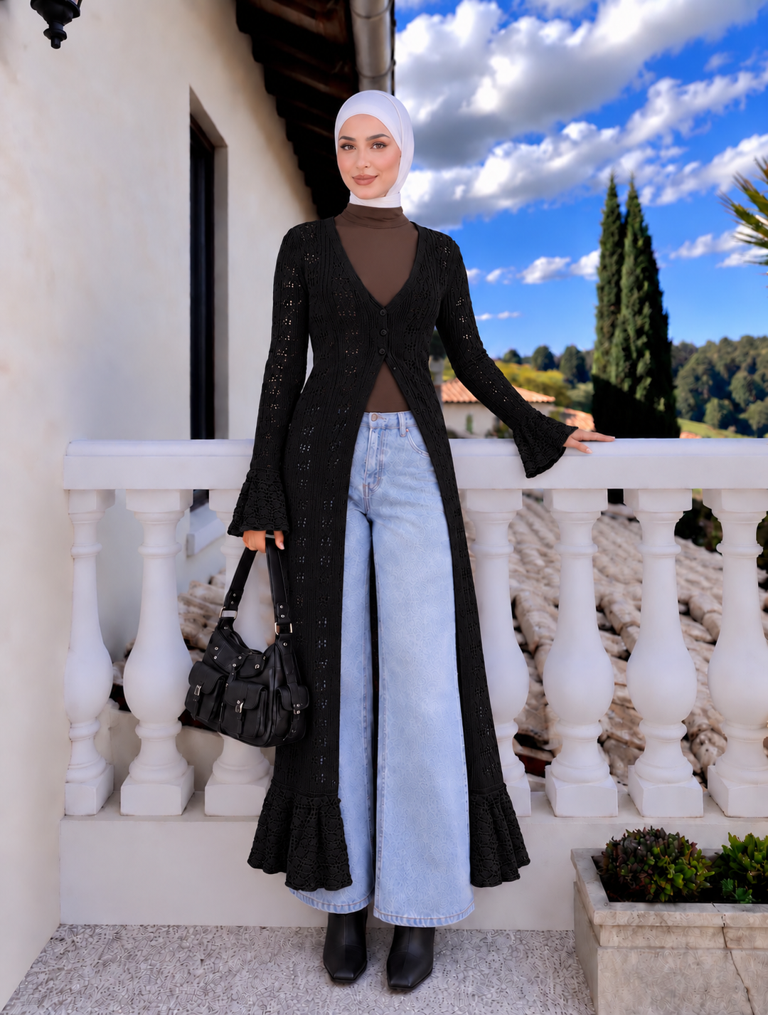 Crochet Maxi Duster