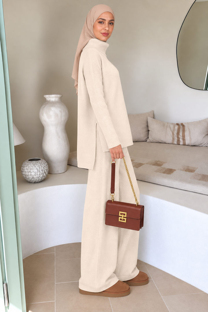Turtleneck  Sweater and Pant Set