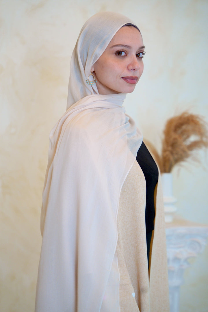 Beige Modal Hijab - Urban Modesty