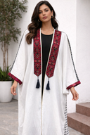 Bisht Kaftan Open Front Abaya