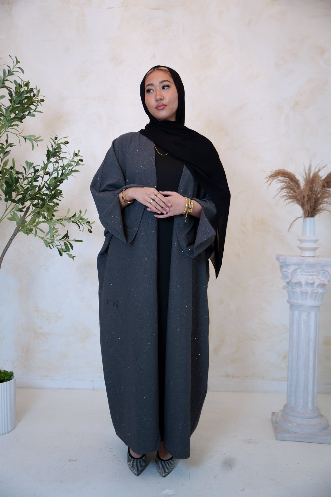 Black Modal Hijab - Urban Modesty