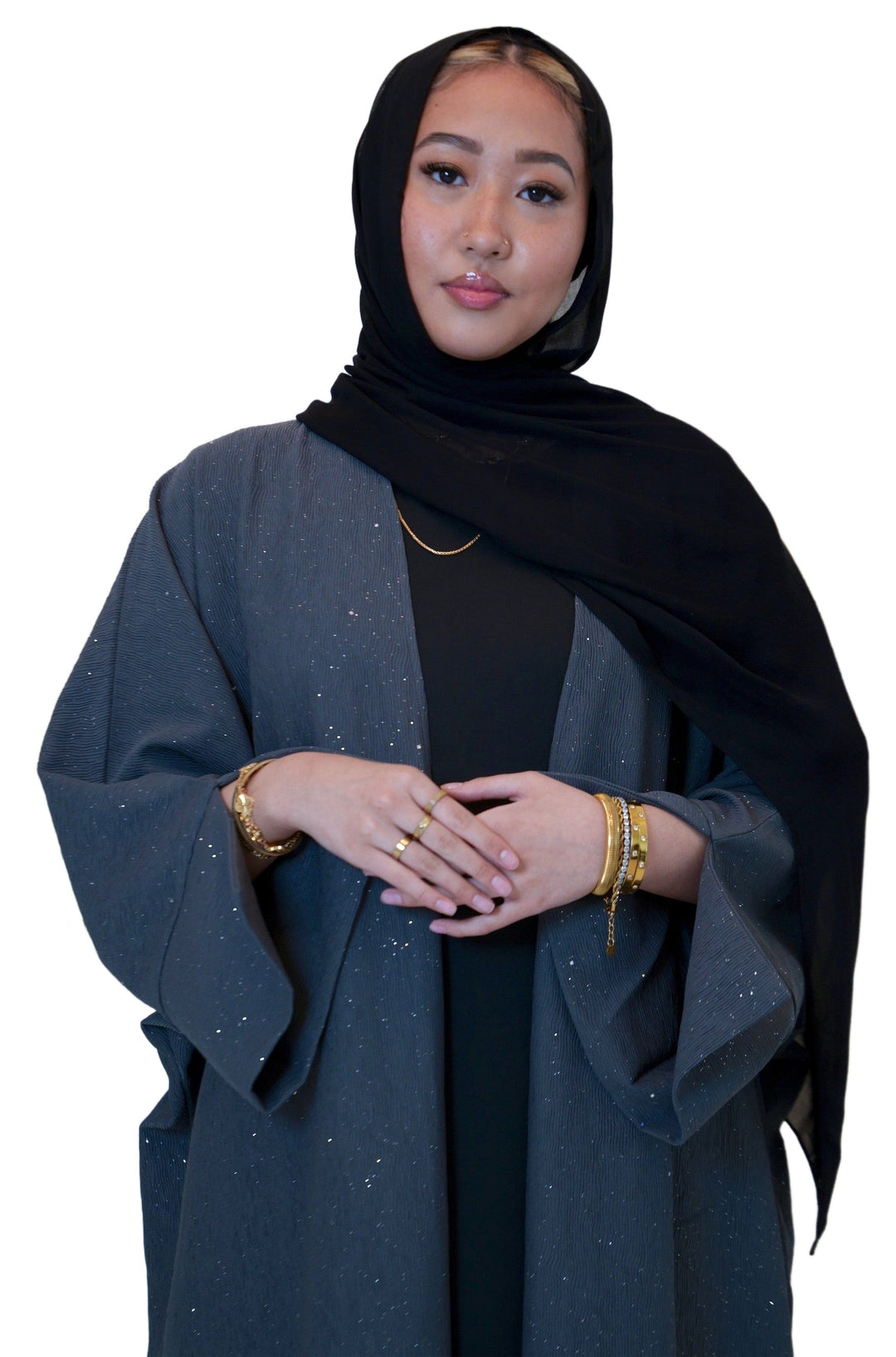 Black Modal Hijab - Urban Modesty