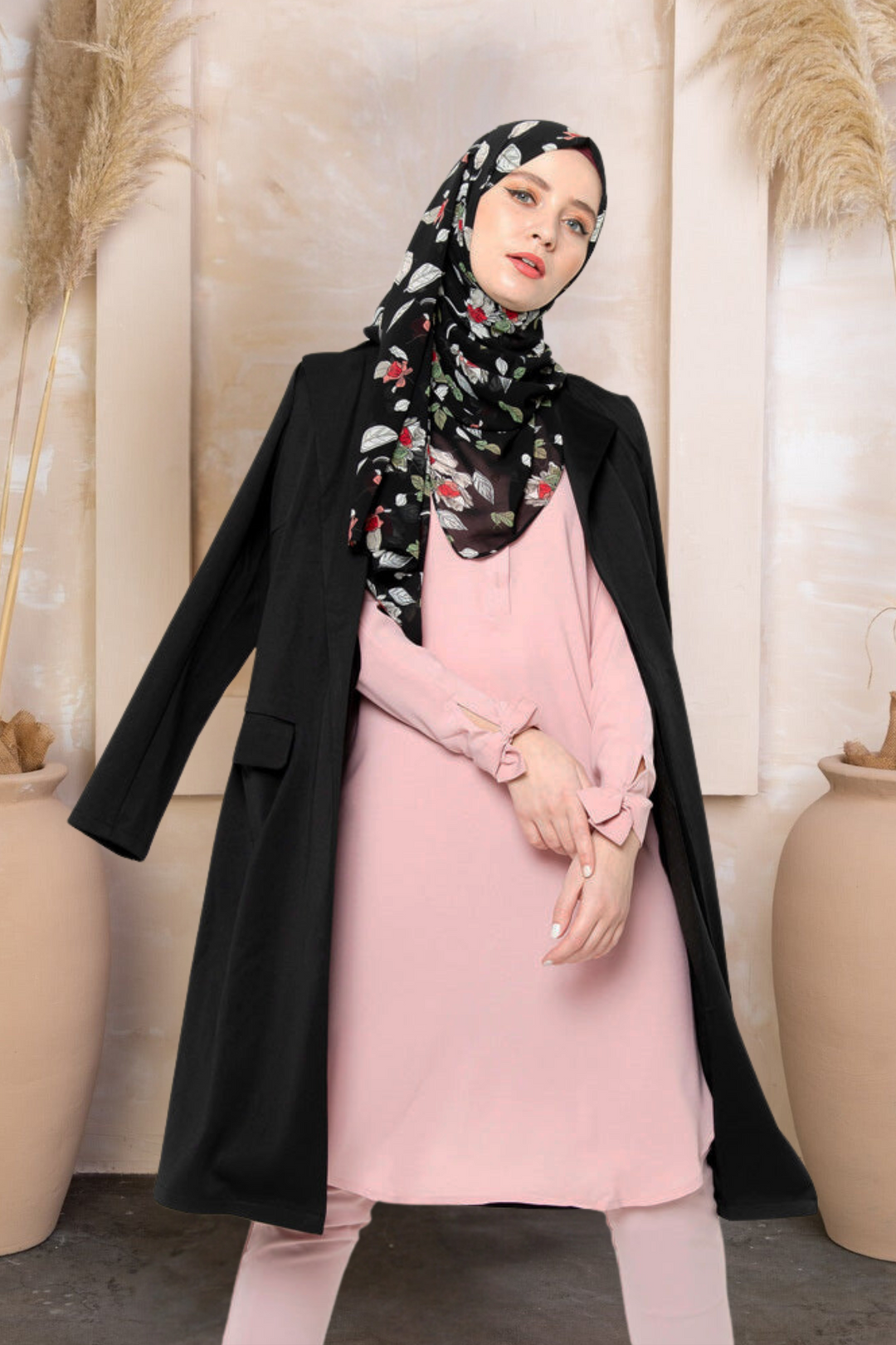 Black Modest Coat