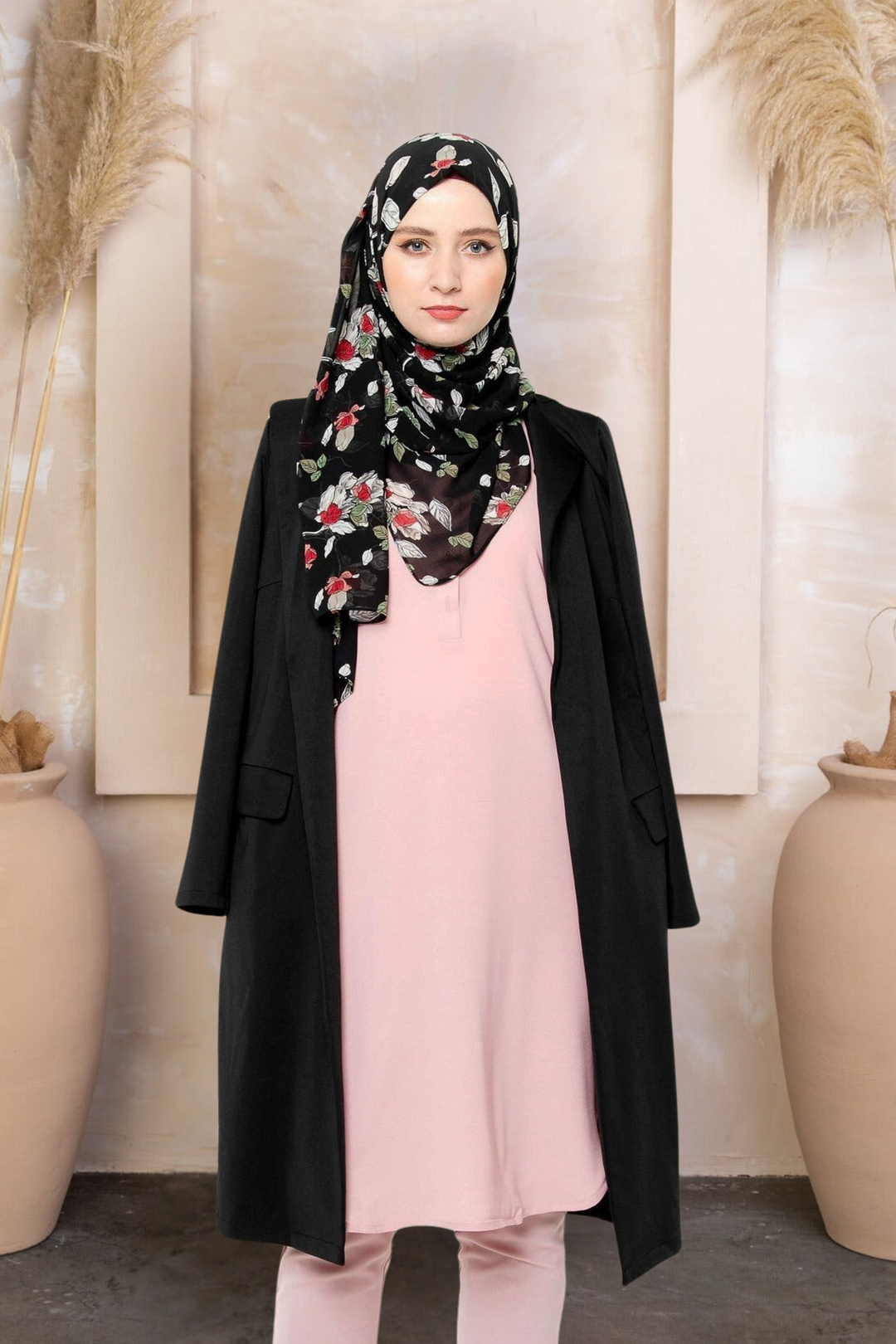 Black Modest Coat