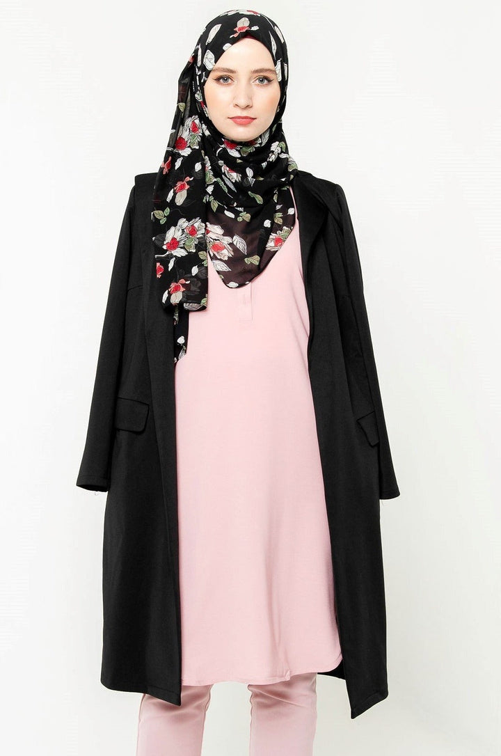 Black Modest Coat