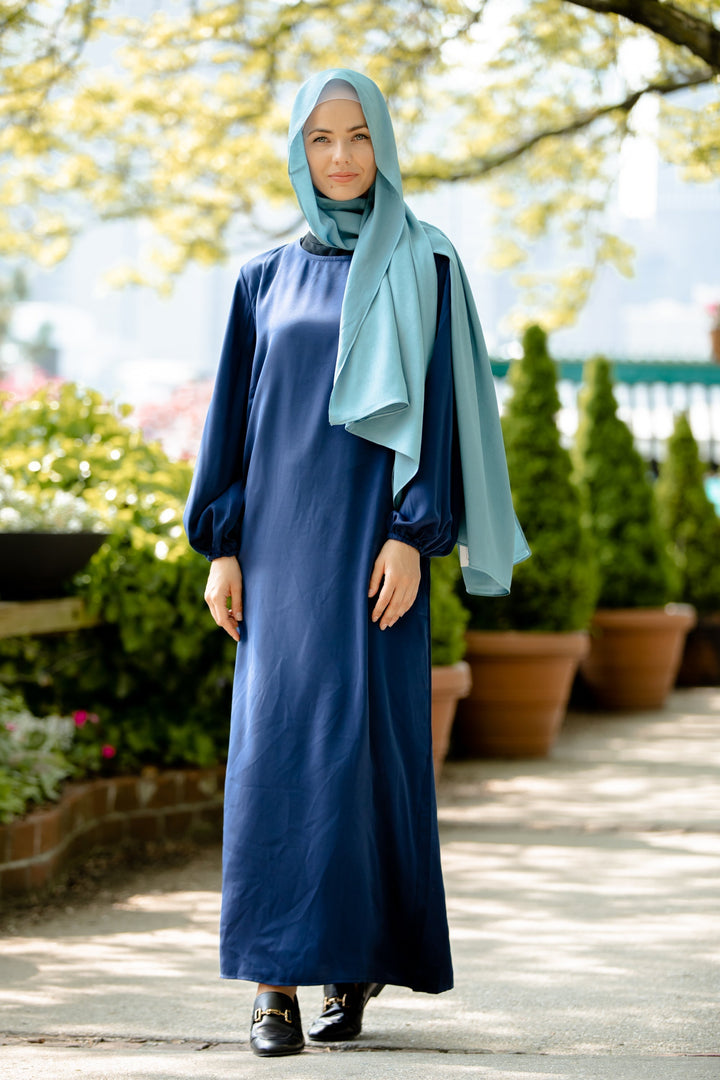 Blue Abaya