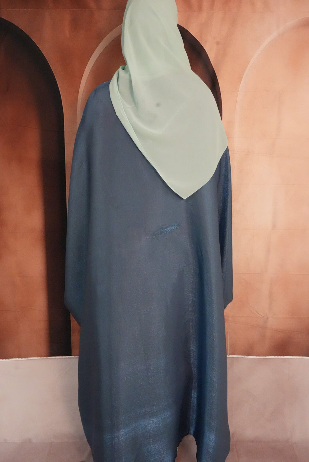 Blue Butterfly Kaftan - Size 2 / Navy Blue