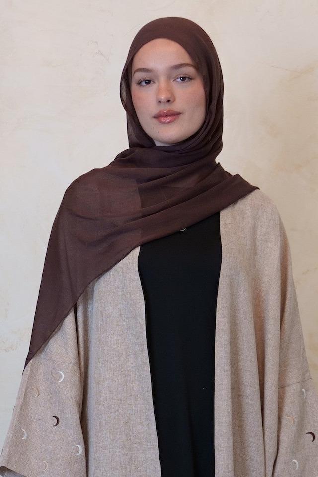 Brown Modal Hijab