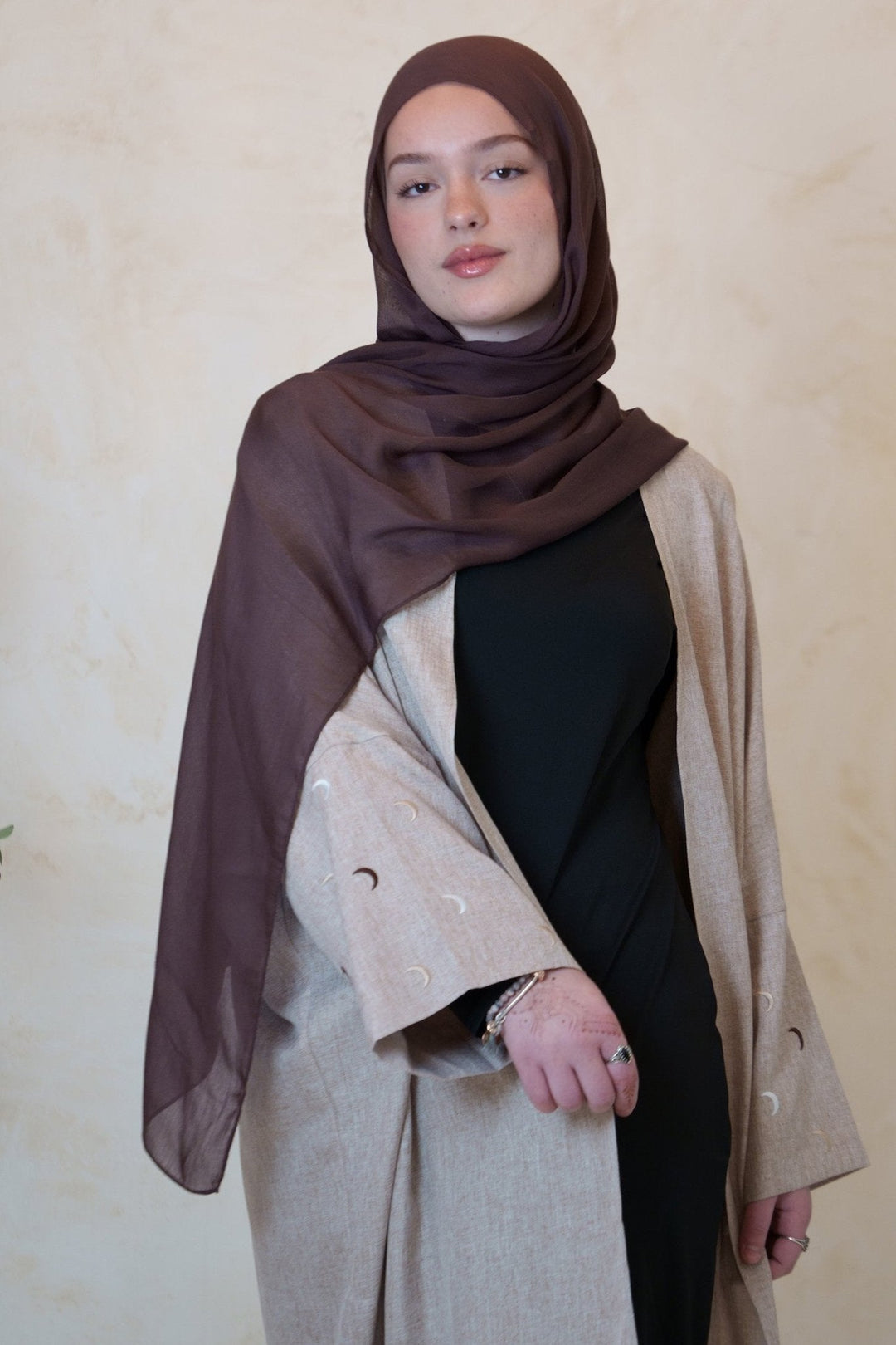 Brown Modal Hijab