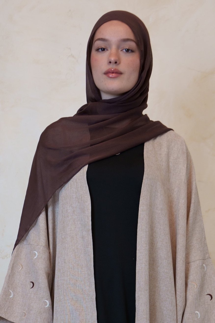 Brown Modal Hijab