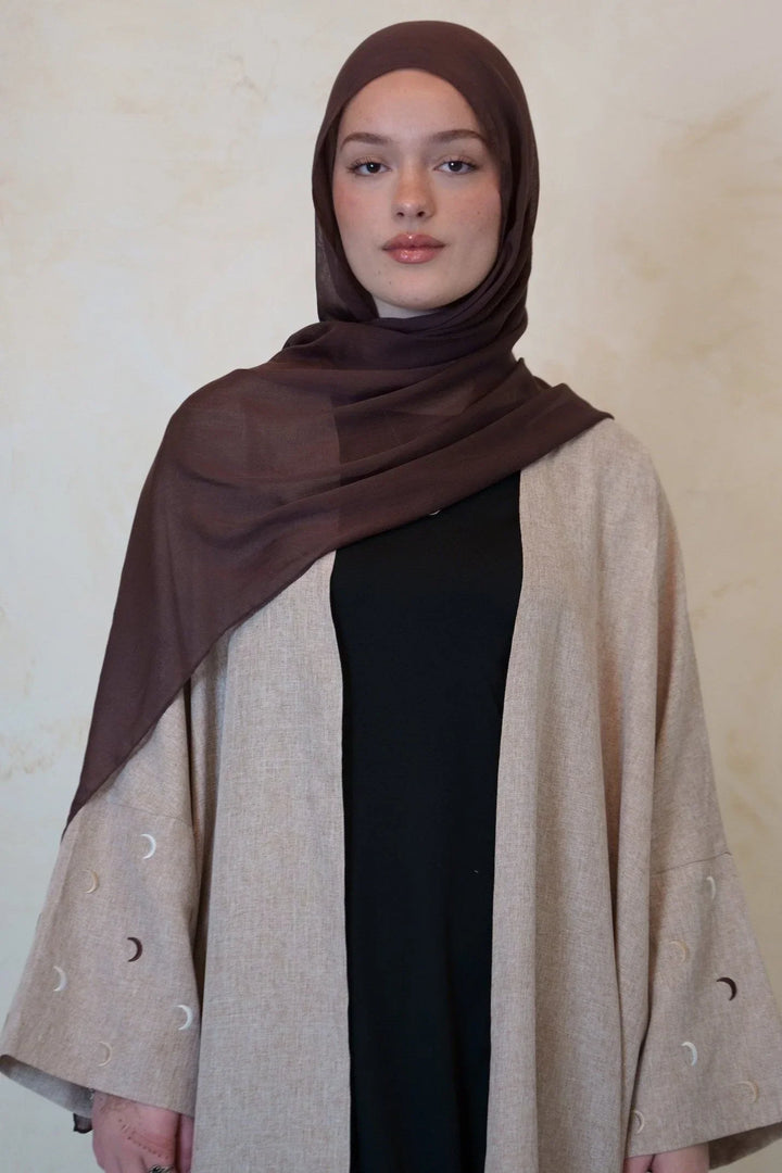 Brown Modal Hijab