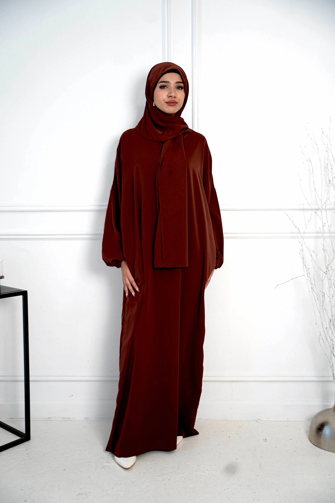 Wrap One Piece Salah Prayer Outfit (More colors available)