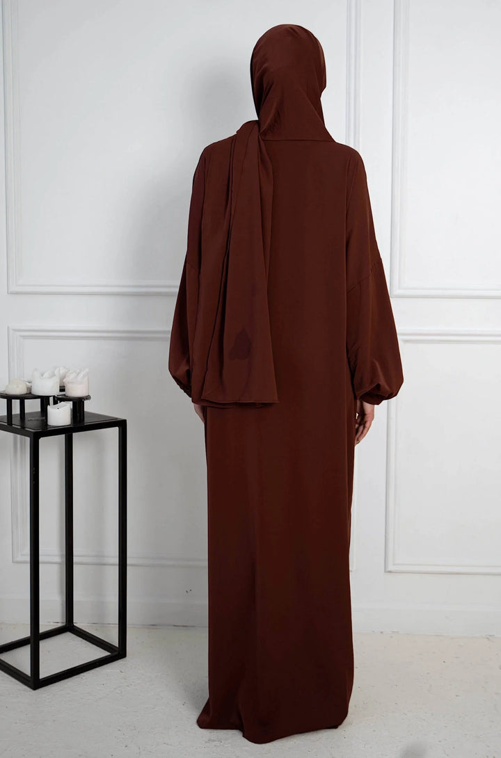 Wrap One Piece Salah Prayer Outfit (More colors available)