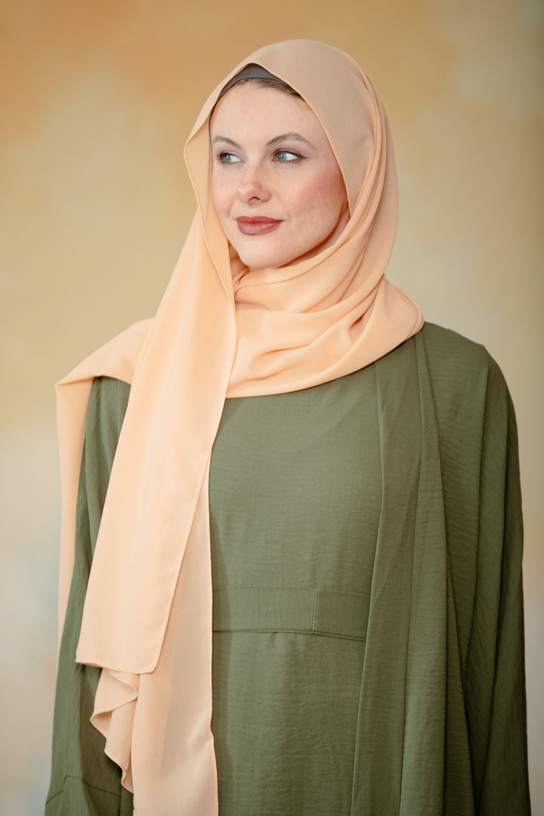 Camel Chiffon Hijab - Urban Modesty