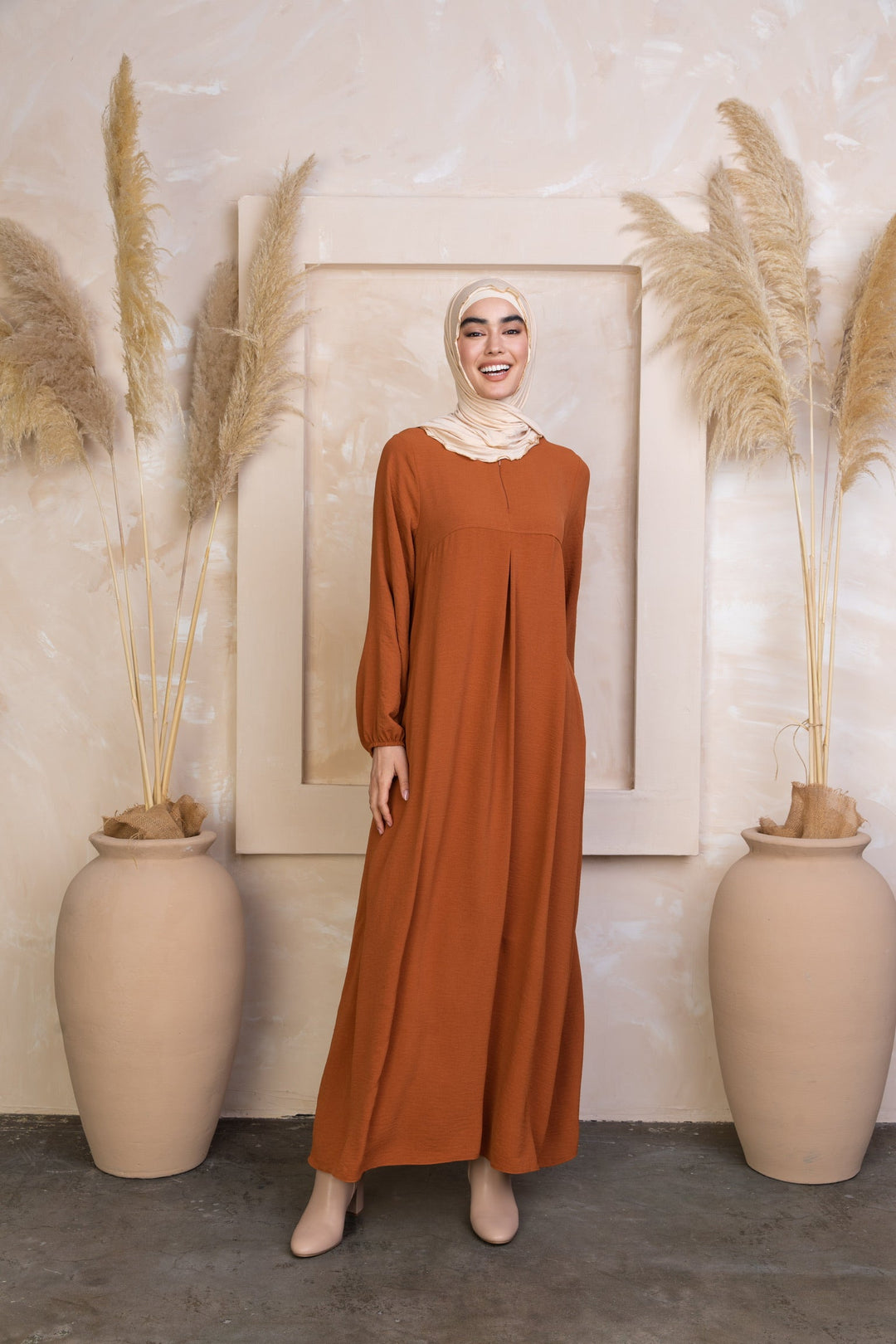 camel colored maxi dress LONG CAMEL DRESS WITH CAPE