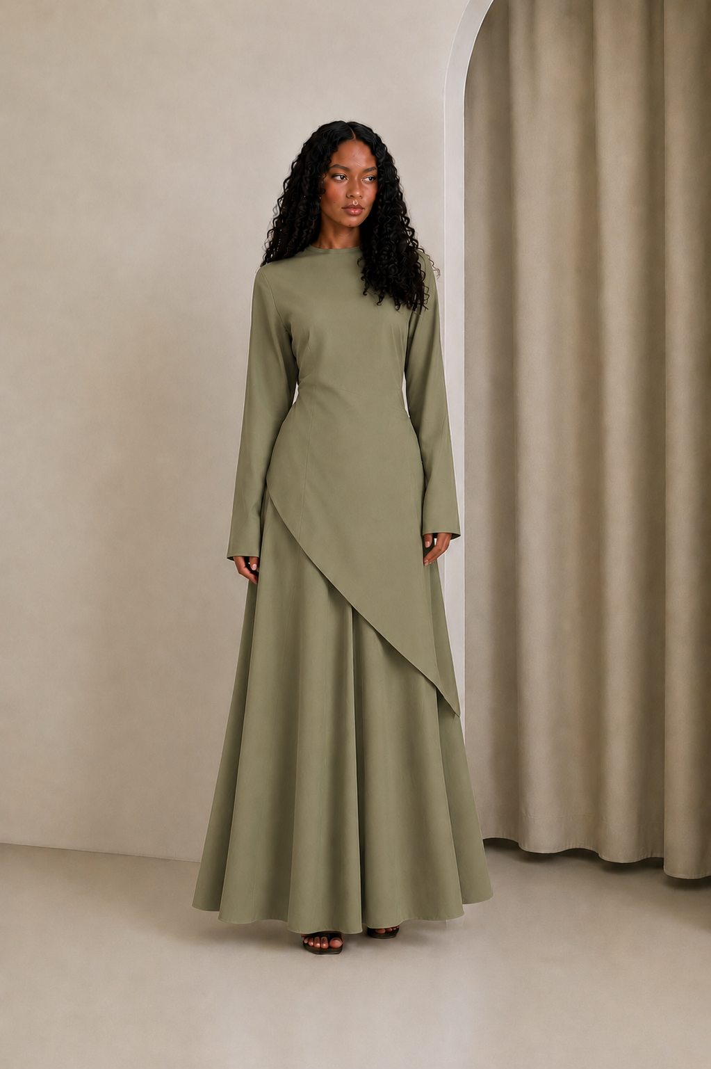 Green Asymmetrical Set