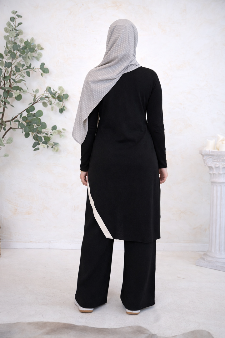 Asymmetrical Tunic & Pants Set