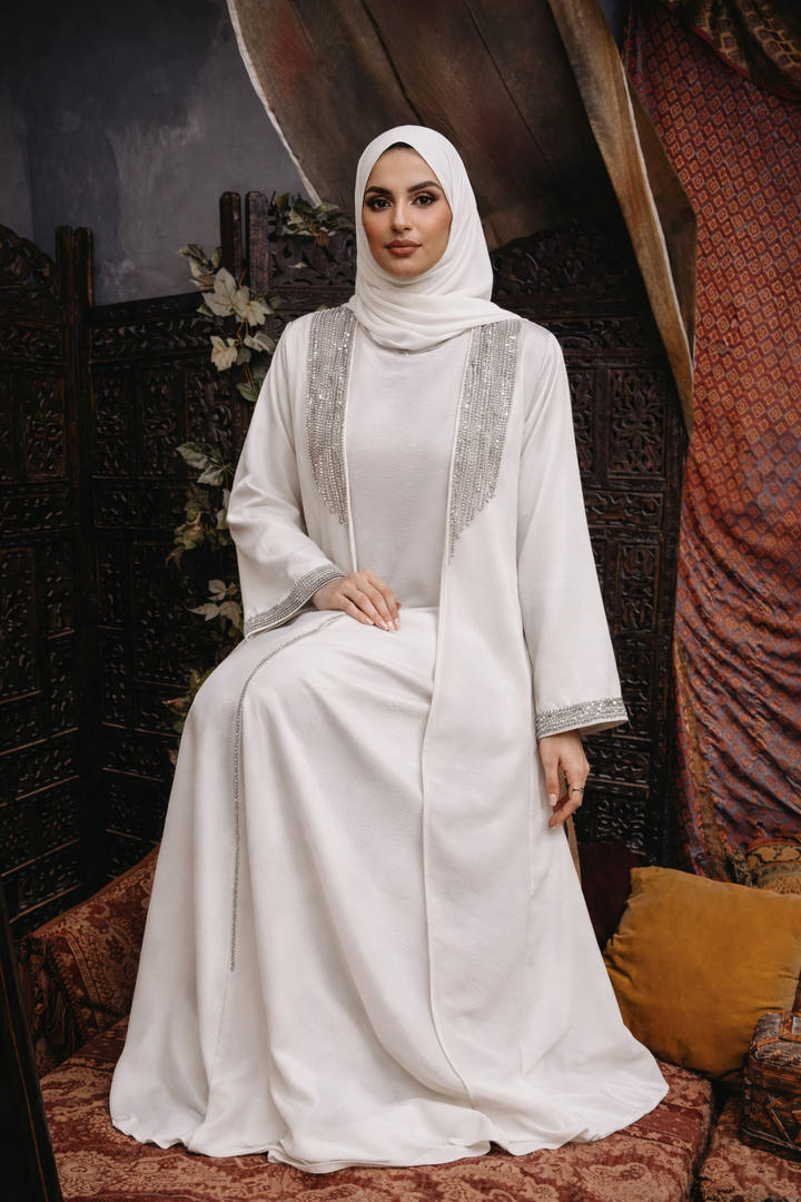 Bedazzled Open Abaya