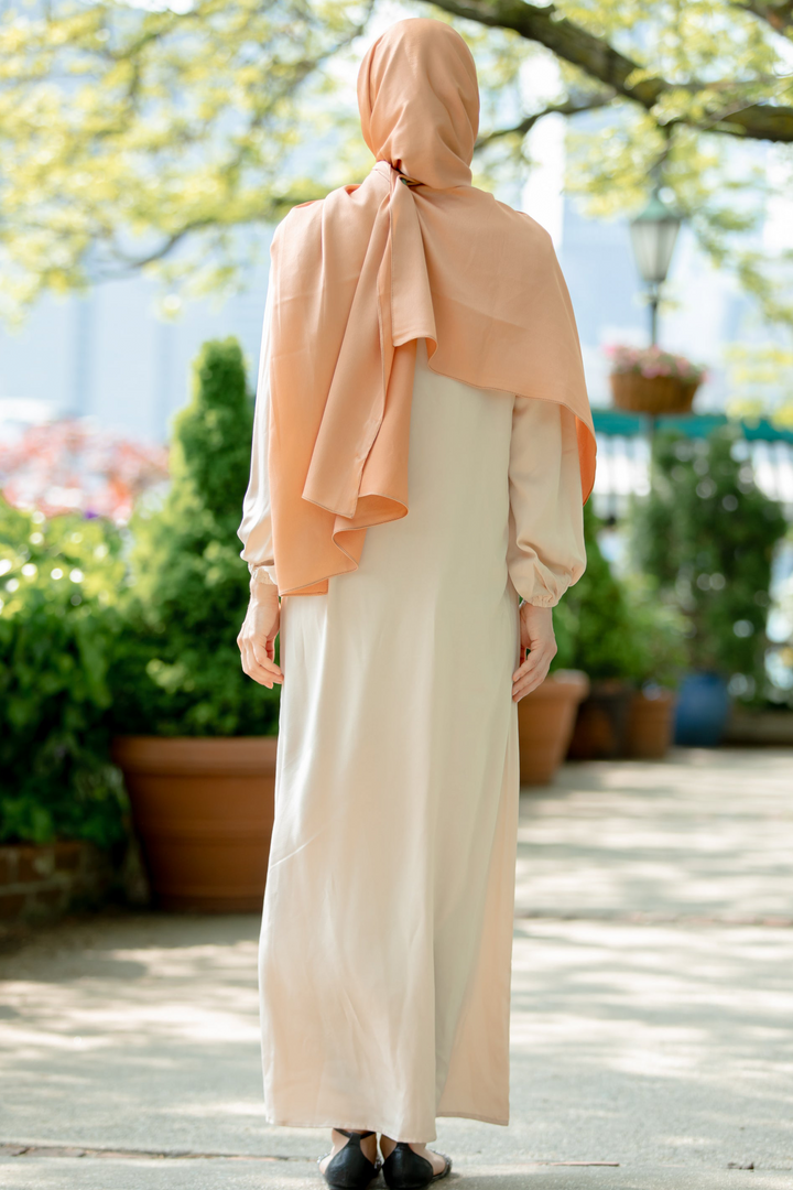 Cream Abaya-CLEARANCE