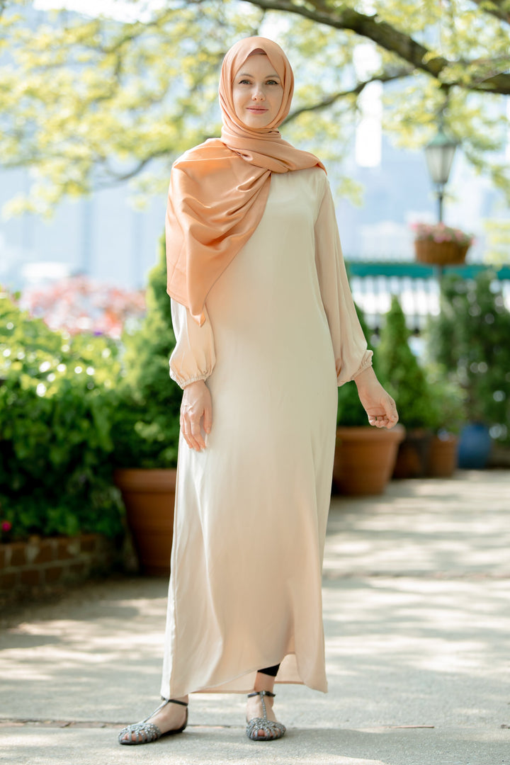 Cream Abaya-CLEARANCE