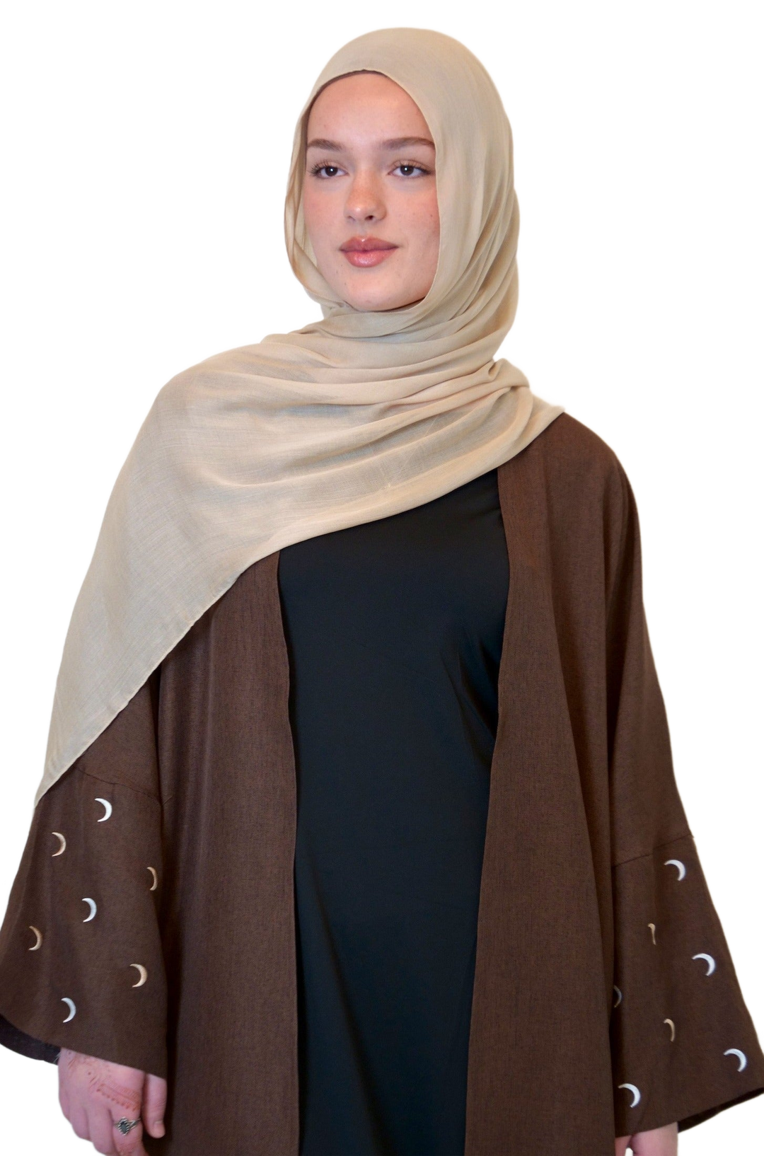 Cream Modal Hijab - Urban Modesty