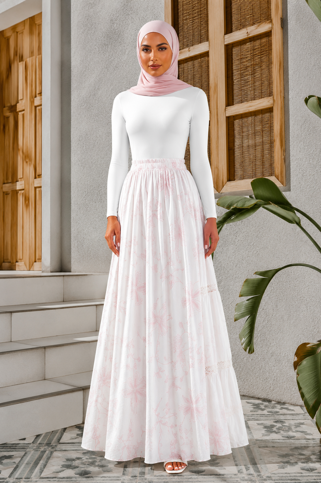 Paisley Maxi Skirt (more colors)