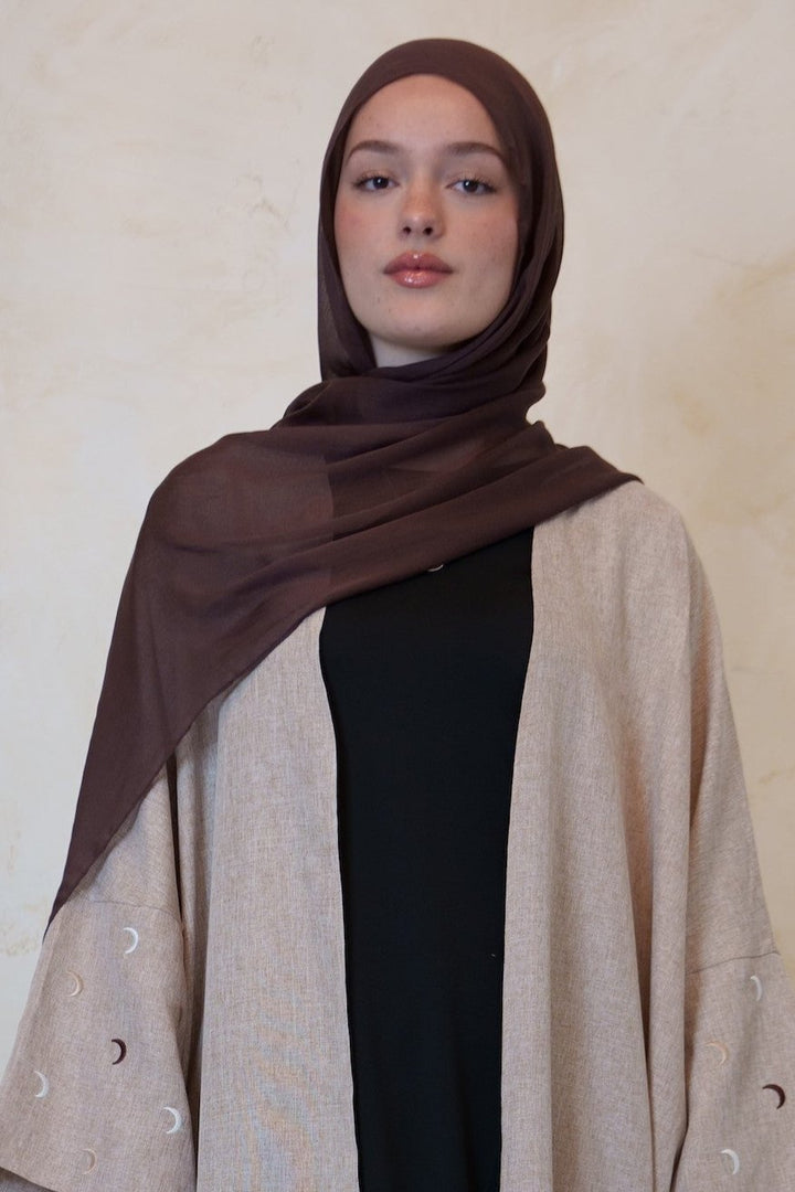 Brown Modal Hijab - Urban Modesty