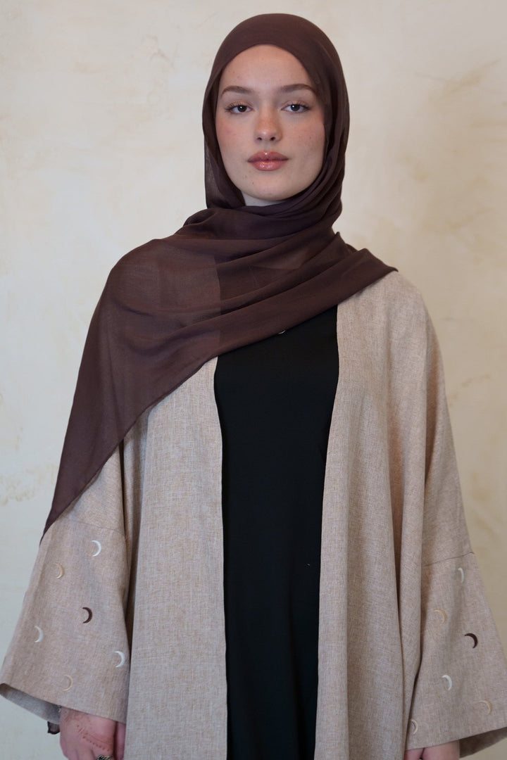 Brown Modal Hijab - Urban Modesty