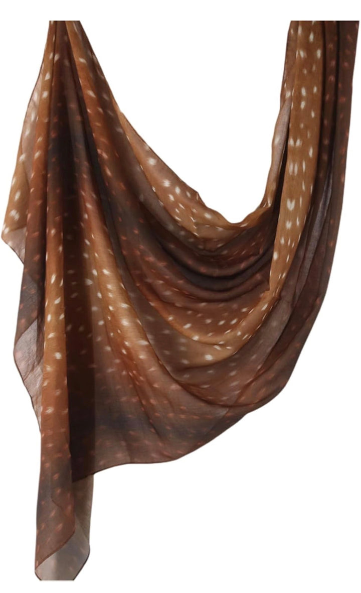 Deer Print Modal Hijab