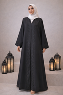 Noir Beaded Abaya