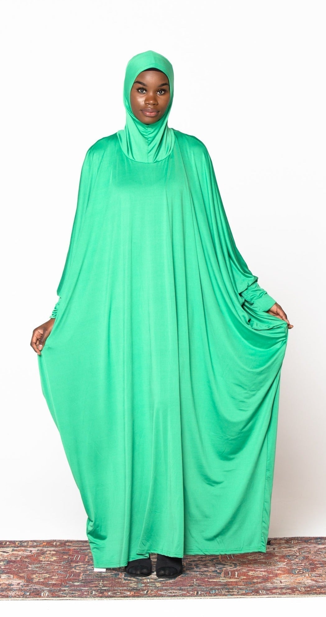 Green One Piece Salah Prayer Outfit